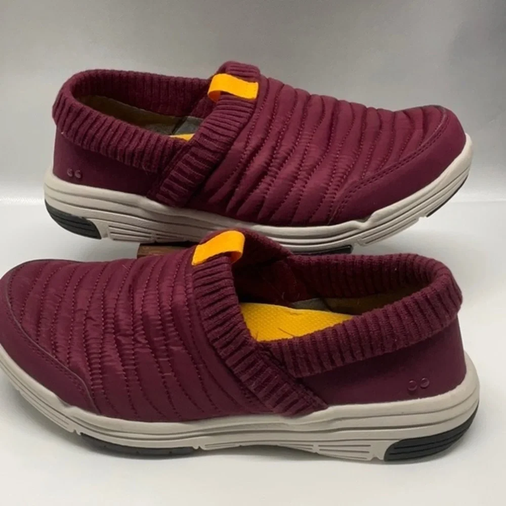 Ryka Water Repellent‎ Slip-On Shoes Aspen 2 Burgundy - Medium - 8